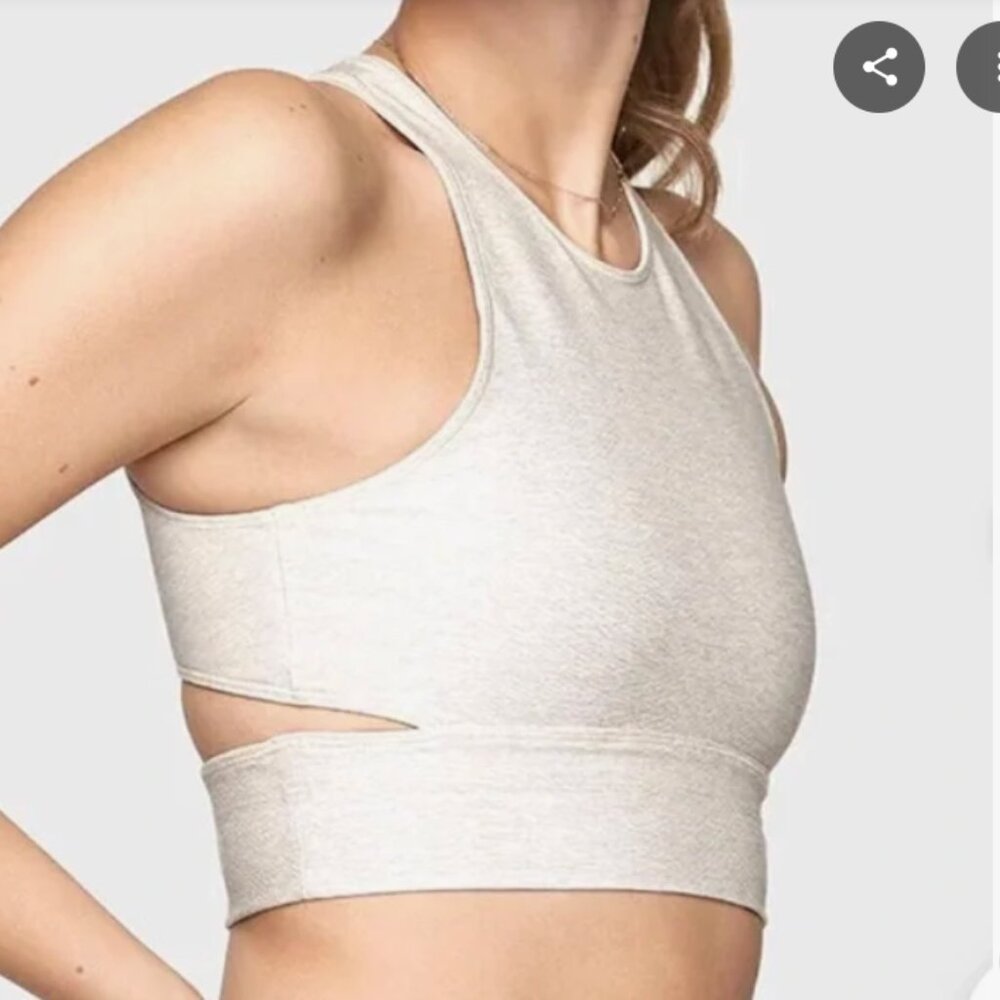 OV Athena Slash Back Crop Top